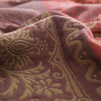 MandalaGlück: Cotton Blankets in Boho Style with Colorful Mandala Pattern & Fringe Detail – for Sofa & Bedroom