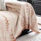 Mandelkamm: Chenille Sofa Cover with Decorative Texture & Full Coverage – for Living Room & Couch