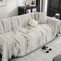 Mandelkamm: Chenille Sofa Cover with Decorative Texture & Full Coverage – for Living Room & Couch