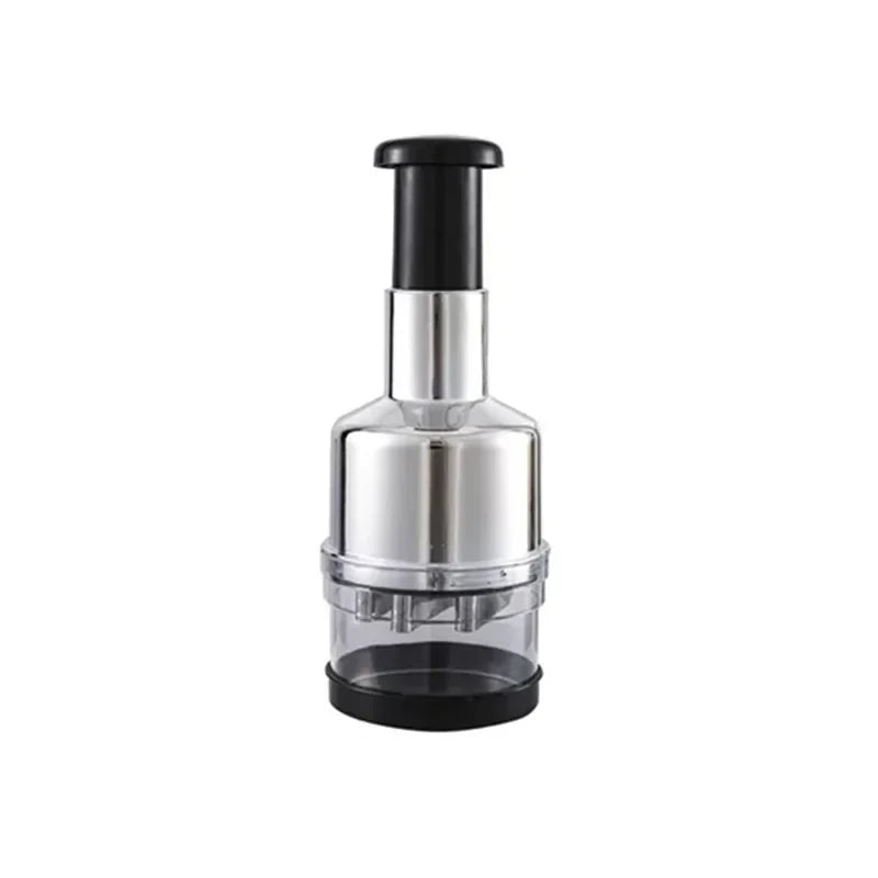 Manual Vegetable Chopper Durable Stainless Steel, Easy to Clean