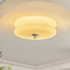 Molded Glass Dome LED Semi-Flush Ceiling Light