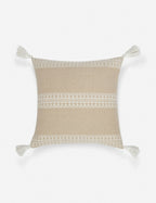 Mira Accent Pillow | Tasseled Corners, Indoor/Outdoor Use