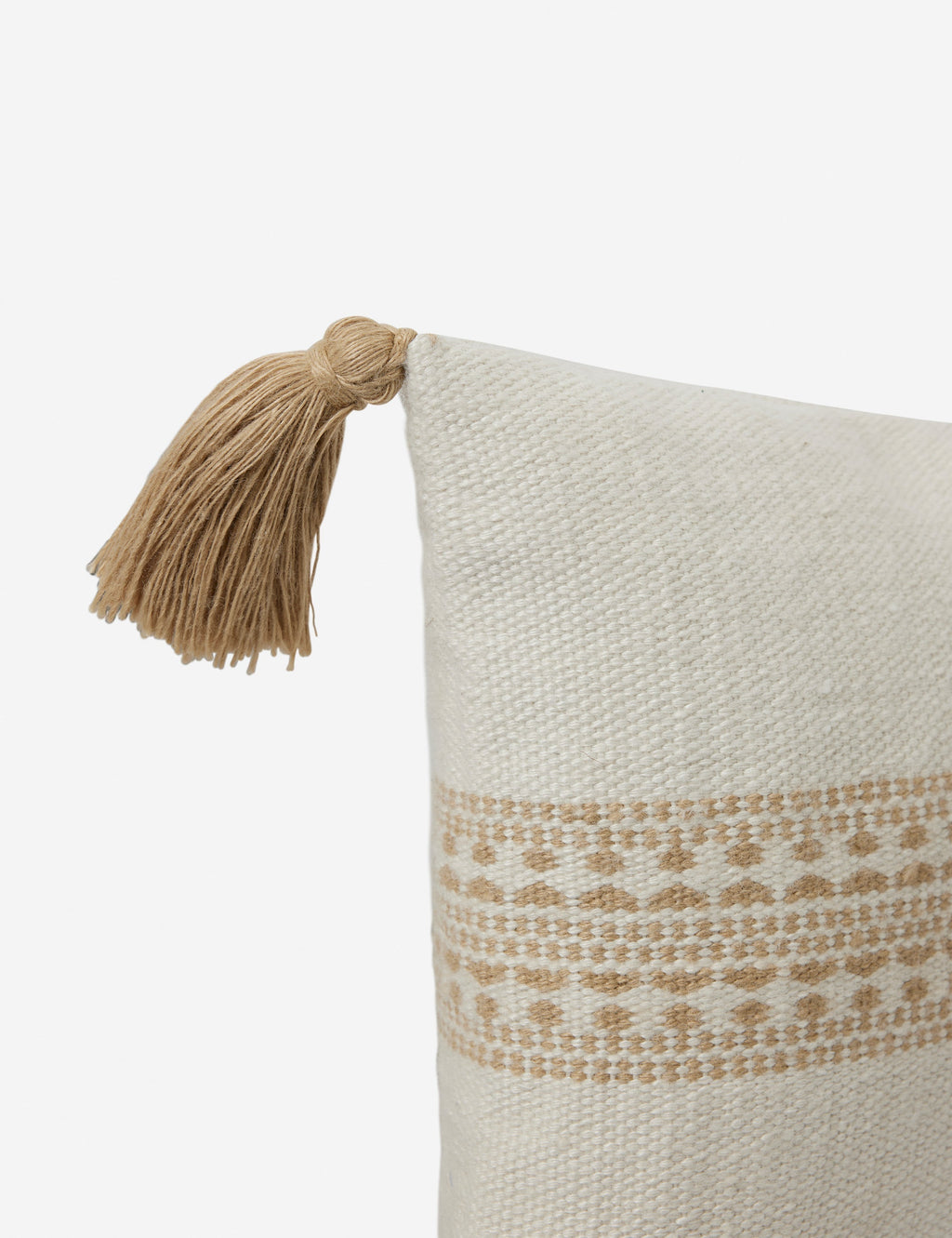 Mira Accent Pillow | Tasseled Corners, Indoor/Outdoor Use