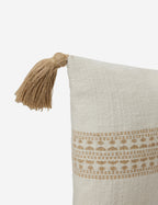 Mira Accent Pillow | Tasseled Corners, Indoor/Outdoor Use