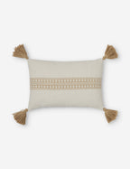 Mira Accent Pillow | Tasseled Corners, Indoor/Outdoor Use