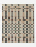 Mira Flatweave Wool Rug | Soft Wool-Cotton Blend, Geometric Design