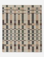 Mira Flatweave Wool Rug | Soft Wool-Cotton Blend, Geometric Design