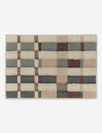 Mira Flatweave Wool Rug | Soft Wool-Cotton Blend, Geometric Design