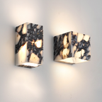 MarmoLux: LED Wall Light Marble Cube – Modern Wall Light & Design