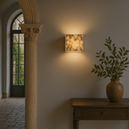 MarmoLux: LED Wall Light Marble Cube – Modern Wall Light & Design