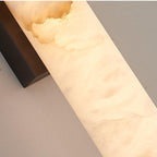 MarmoLux: Modern LED Wall Light with Spanish Marble Look & Copper Detail – for Bedroom & Living Room