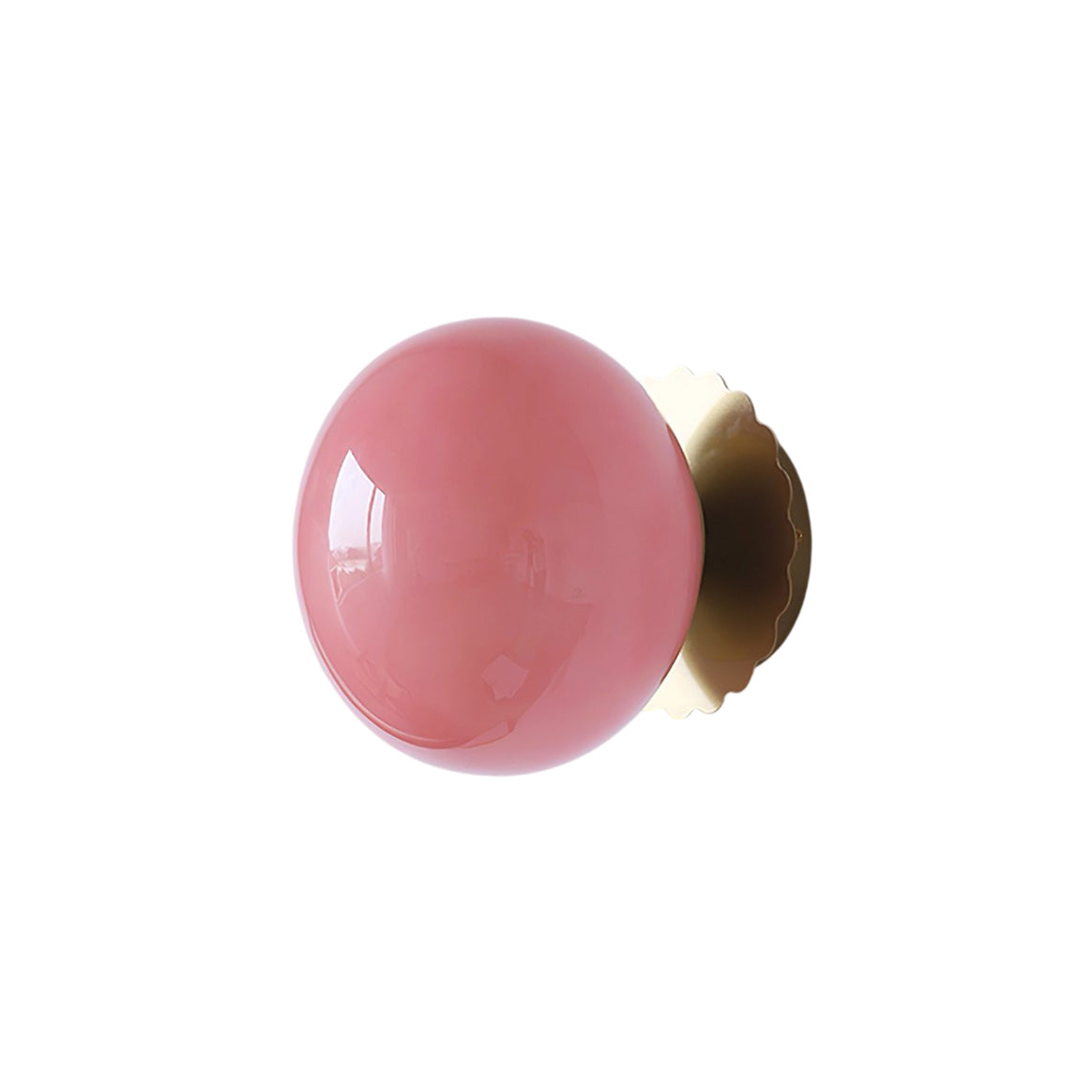 Frosted Glass Diffuser Metal Wall Sconce