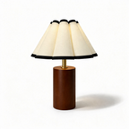 Sustainable Wood Wabi-Sabi Table Lamp