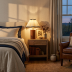 Sustainable Wood Wabi-Sabi Table Lamp