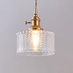 Vintage Glass Dome Pendant Light