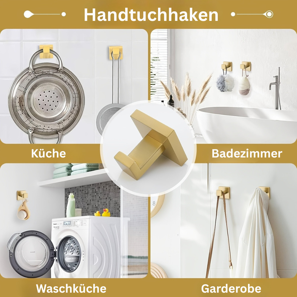MatteEleganz: Bathroom Accessories – Stylish Stainless Steel, Multifunctional and Space-Saving for Modern Bathrooms