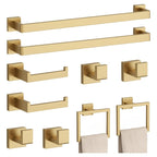 MatteEleganz: Bathroom Accessories – Stylish Stainless Steel, Multifunctional and Space-Saving for Modern Bathrooms
