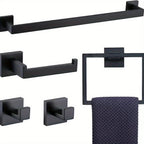 MatteEleganz: Bathroom Accessories – Stylish Stainless Steel, Multifunctional and Space-Saving for Modern Bathrooms