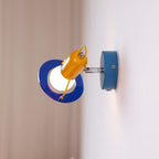 Playful Colorblock Adjustable Kids Wall Light