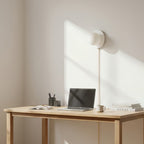 Glass Globe Plug-In Bedside Wall Sconce