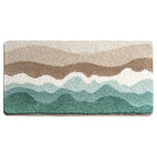 MeerLust: Non-Slip Bath Mat in Wave Design – Soft, Absorbent & Washable