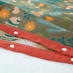 SeaDream: Pillowcase with Coral Print – Soft & Easy Care for Bedroom (1 Piece)