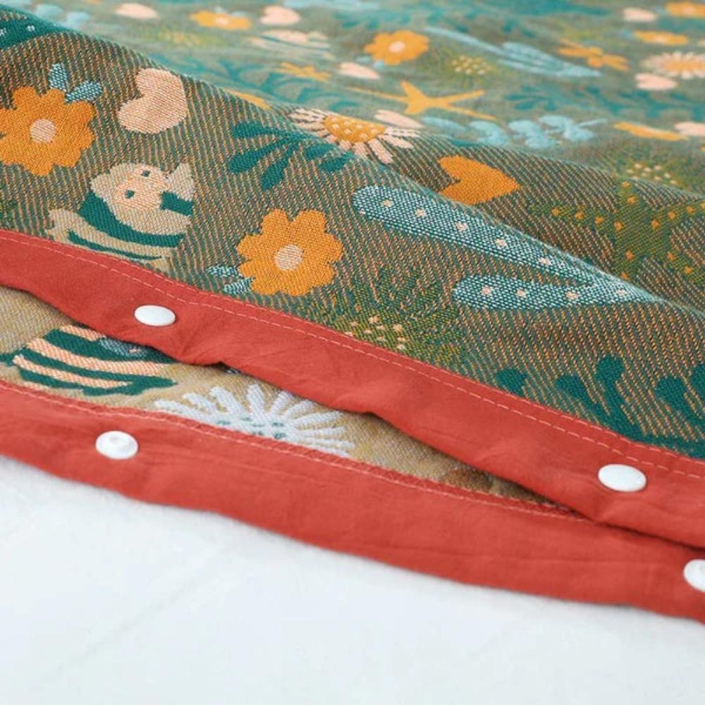 SeaDream: Pillowcase with Coral Print – Soft & Easy Care for Bedroom (1 Piece)