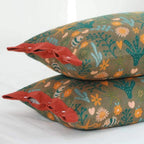 SeaDream: Pillowcase with Coral Print – Soft & Easy Care for Bedroom (1 Piece)