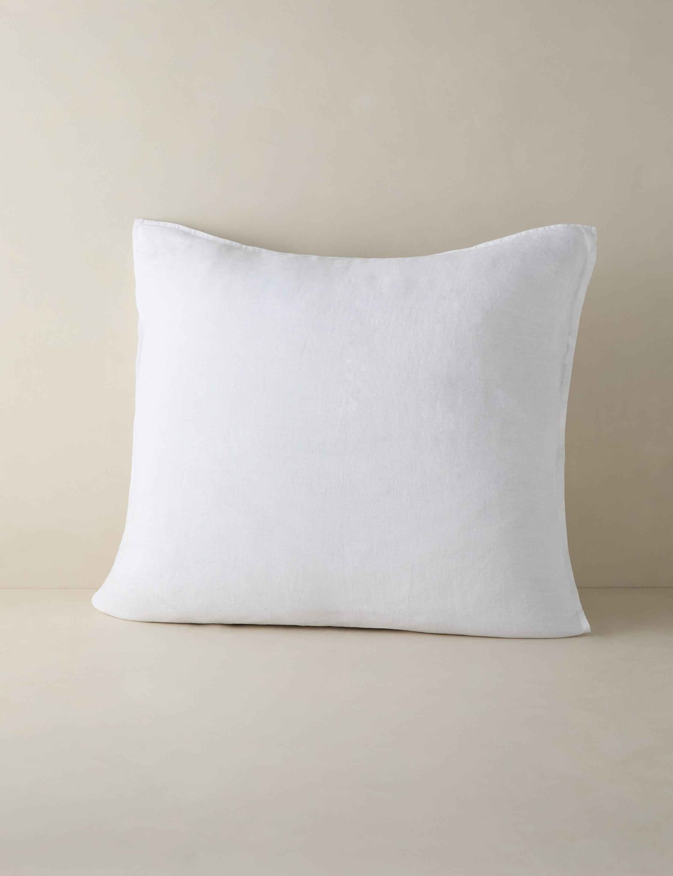 Mira Linen Sham | European Flax, Envelope Closure