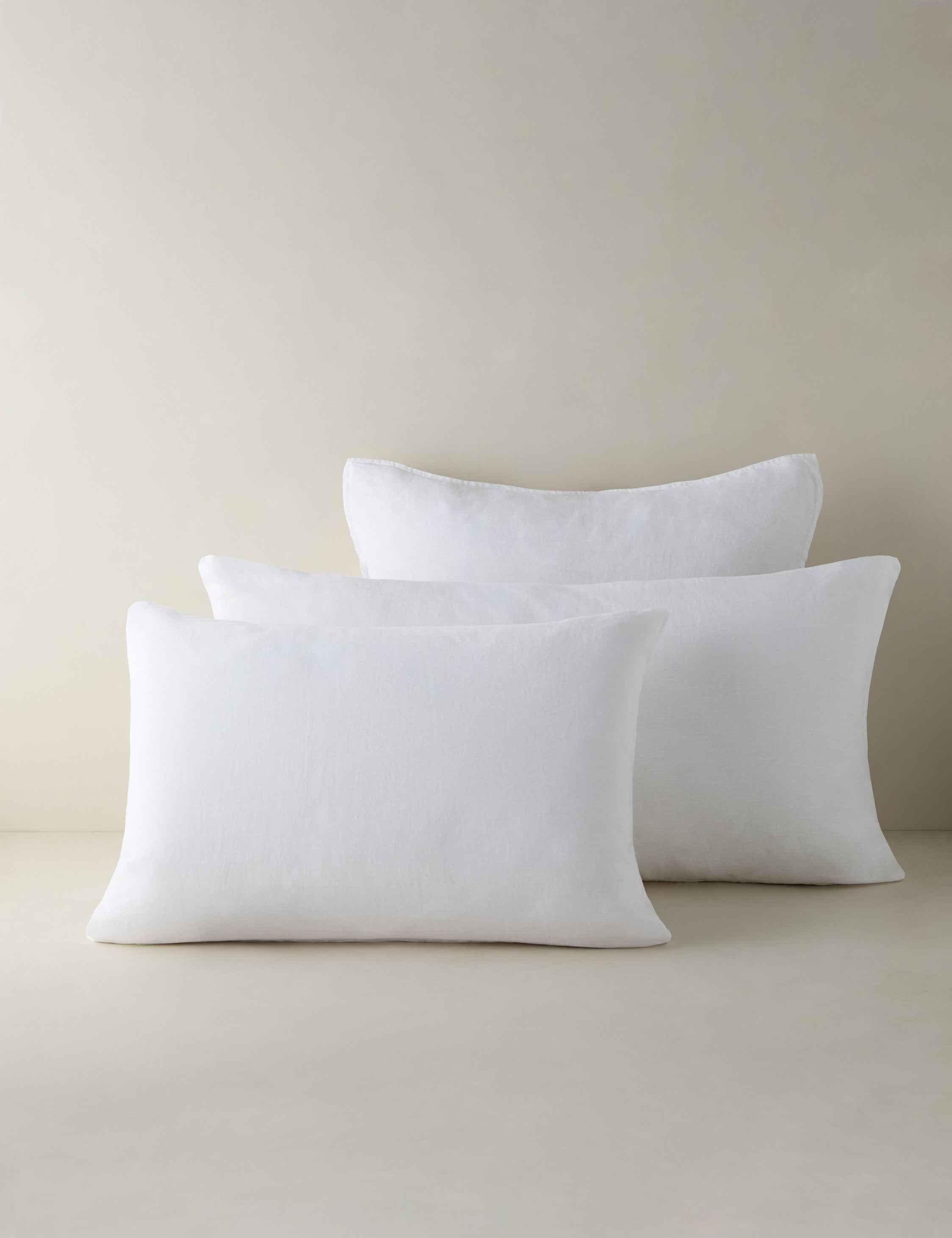 Mira Linen Sham | European Flax, Envelope Closure