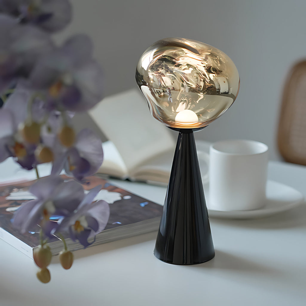 Molten Orb Cordless Rechargeable Table Lamp