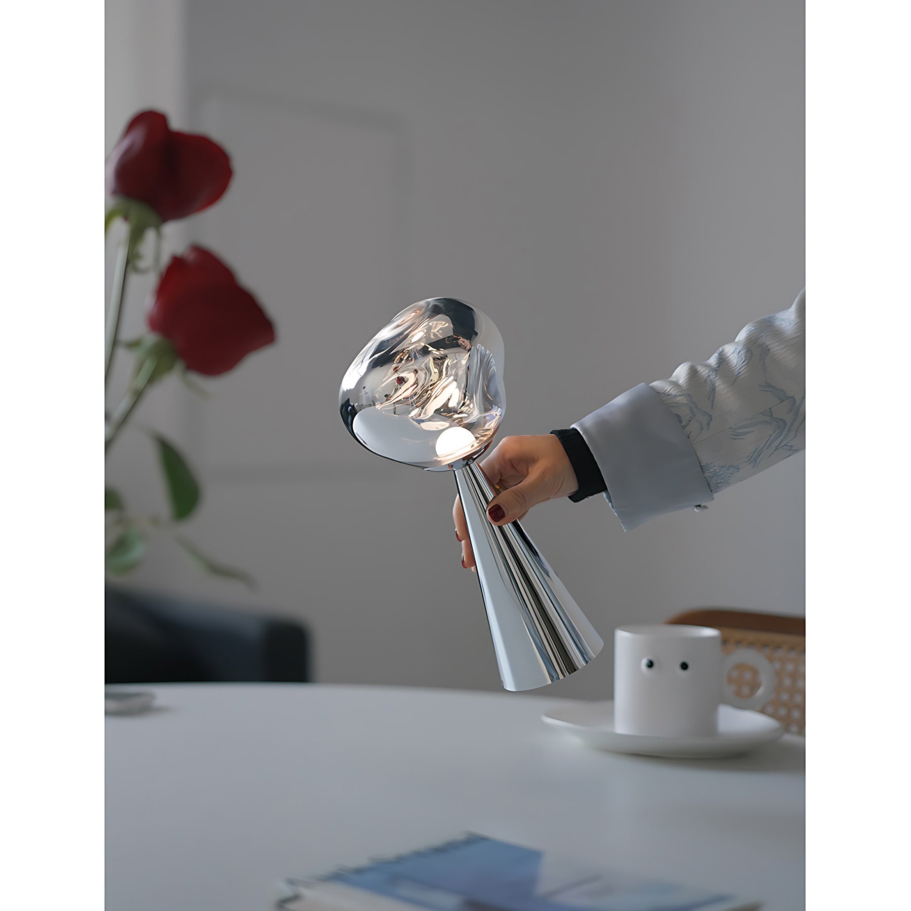 Molten Orb Cordless Rechargeable Table Lamp