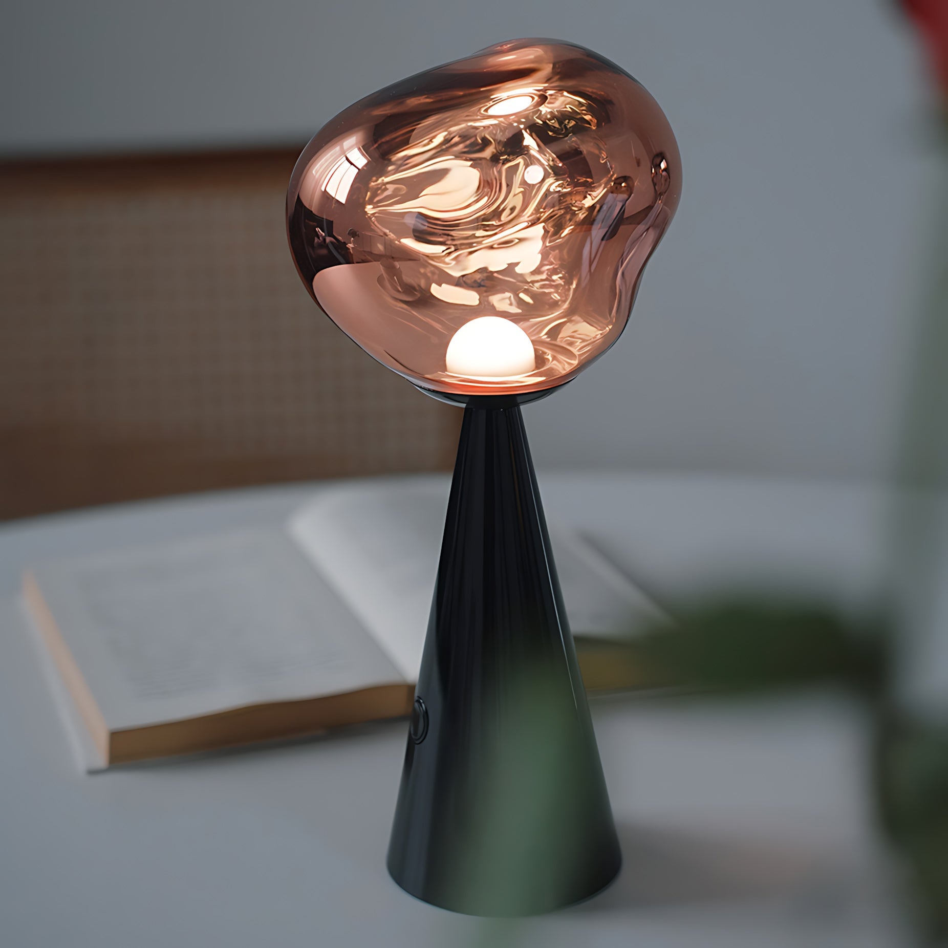 Molten Orb Cordless Rechargeable Table Lamp
