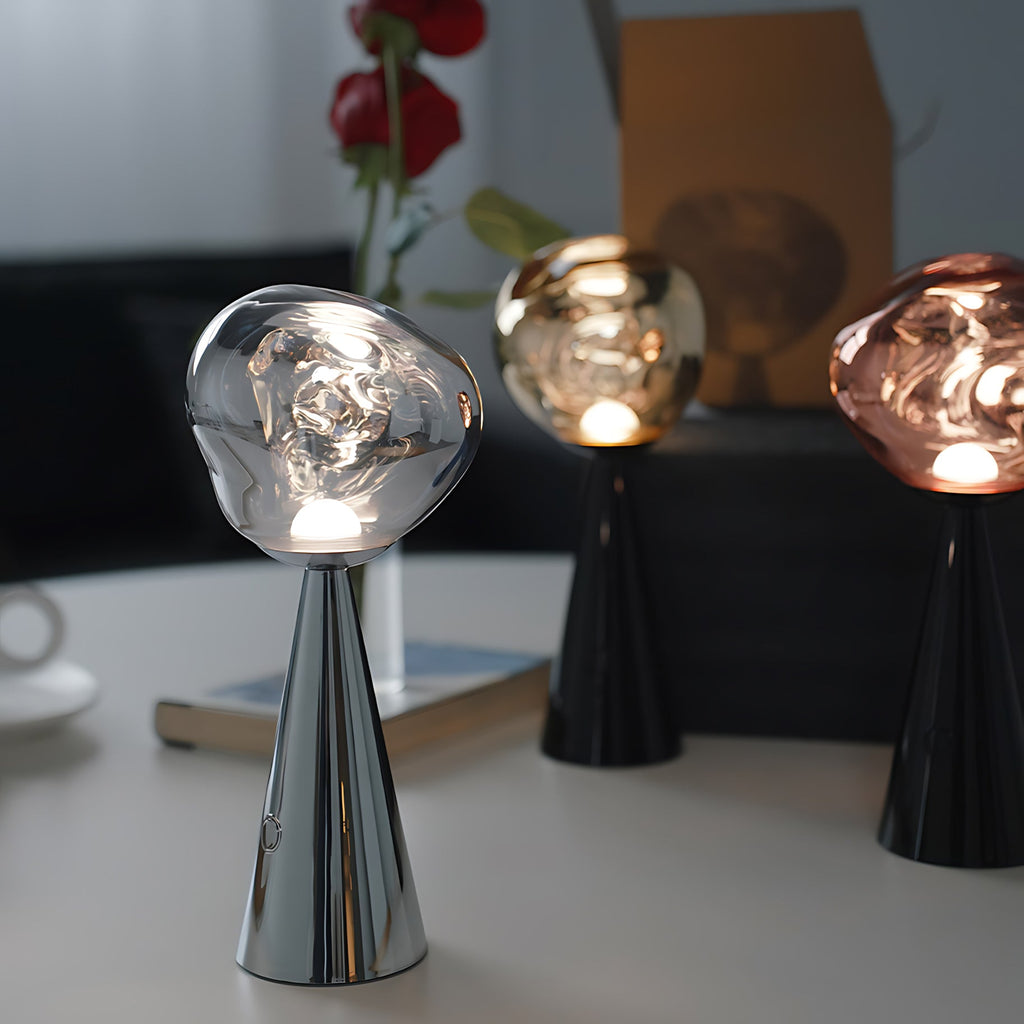 Molten Orb Cordless Rechargeable Table Lamp