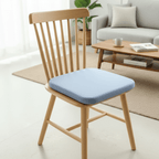 Chair Seat Cushion, Memory Foam, 40cm Square, 4cm Thickness