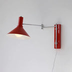 Adjustable Articulated Metal Wall Light, Plug-In