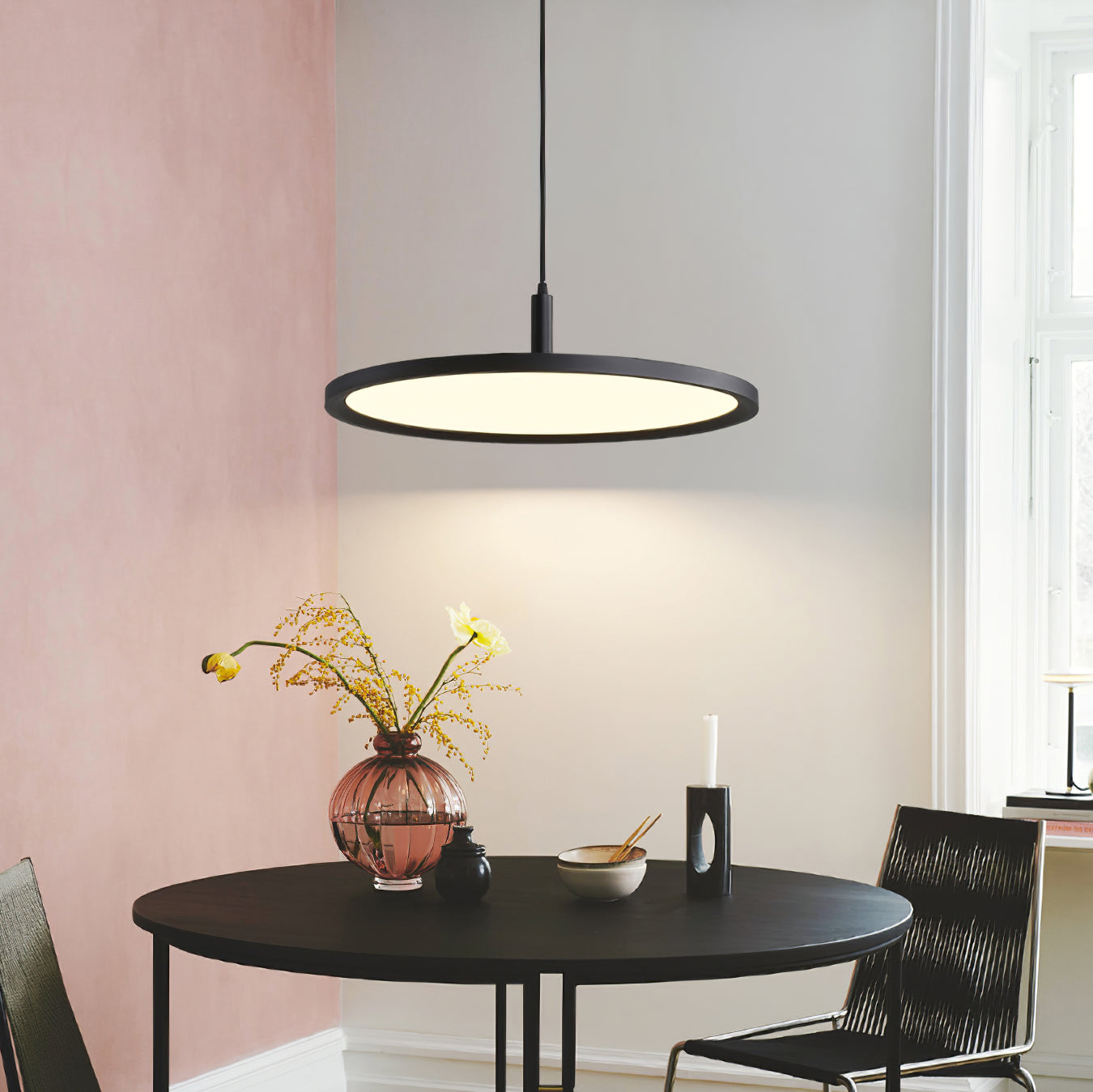 Micro Slim Aluminum LED Pendant Light