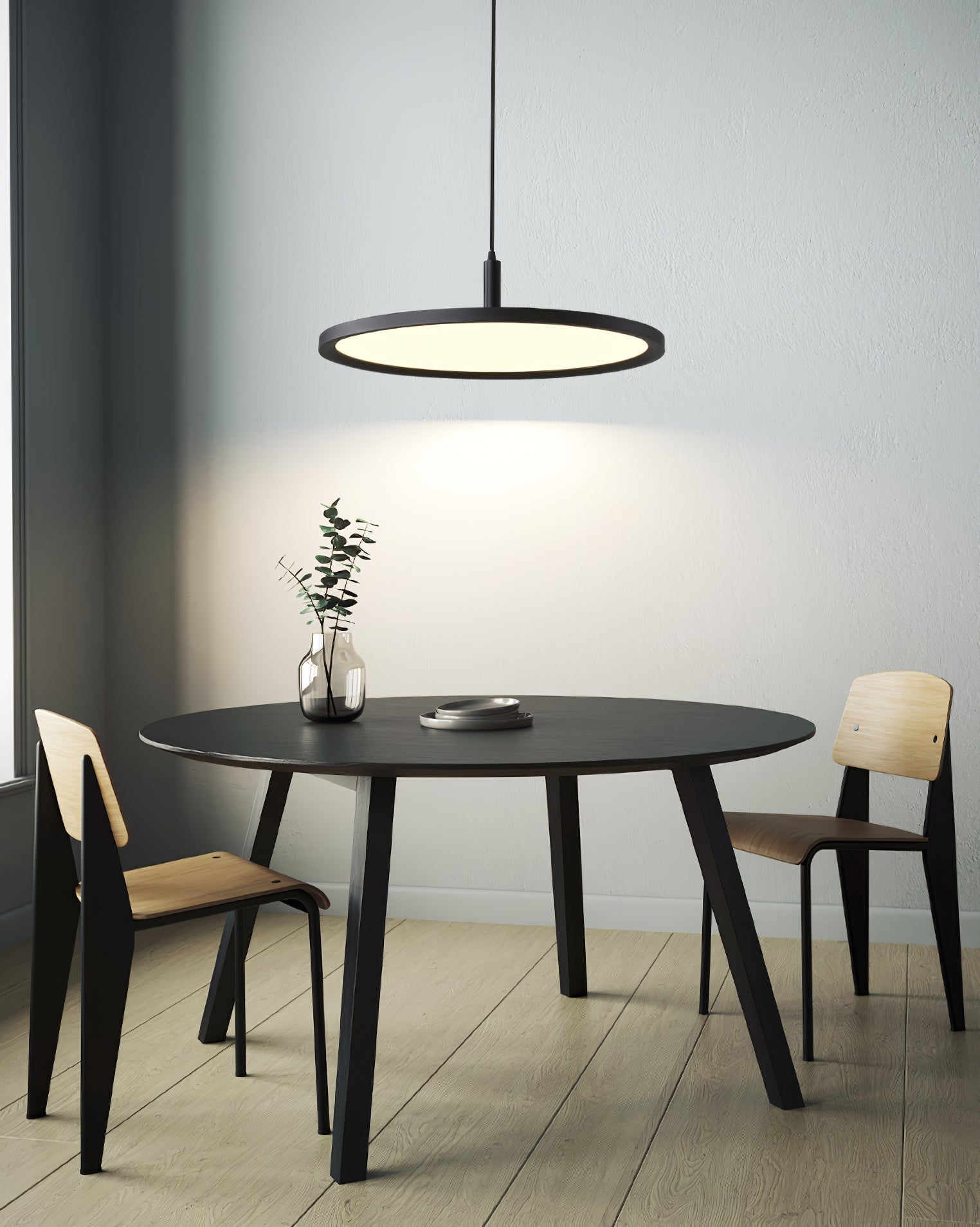 Micro Slim Aluminum LED Pendant Light