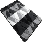 MikroWeich: Soft Doormat with Geometric Design – Non-Slip, Absorbent, and Easy to Clean for Entry Areas
