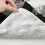 MikroWeich: Soft Doormat with Geometric Design – Non-Slip, Absorbent, and Easy to Clean for Entry Areas