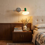 Milanol Capsule Swing-Arm Wall Sconce