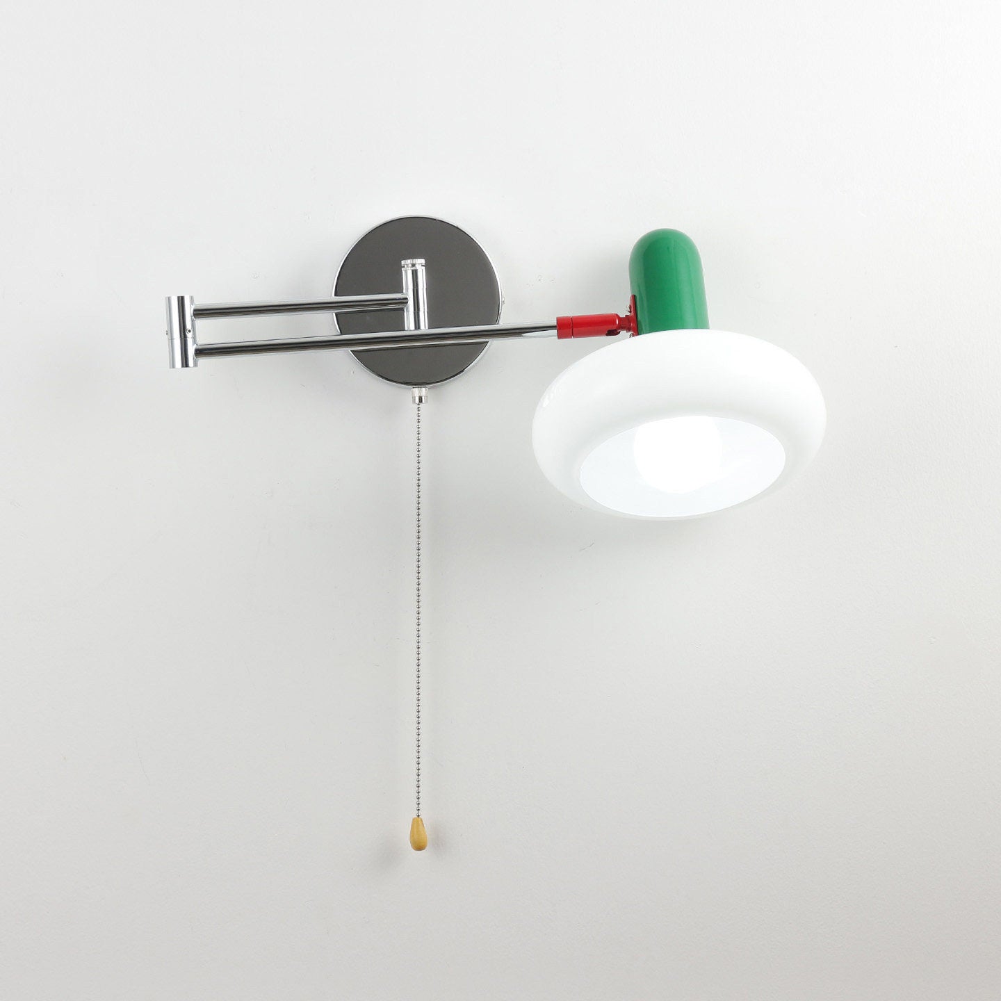 Milanol Capsule Swing-Arm Wall Sconce