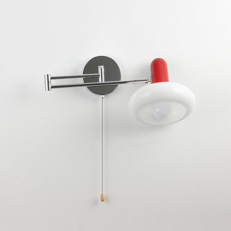 Milanol Capsule Swing-Arm Wall Sconce