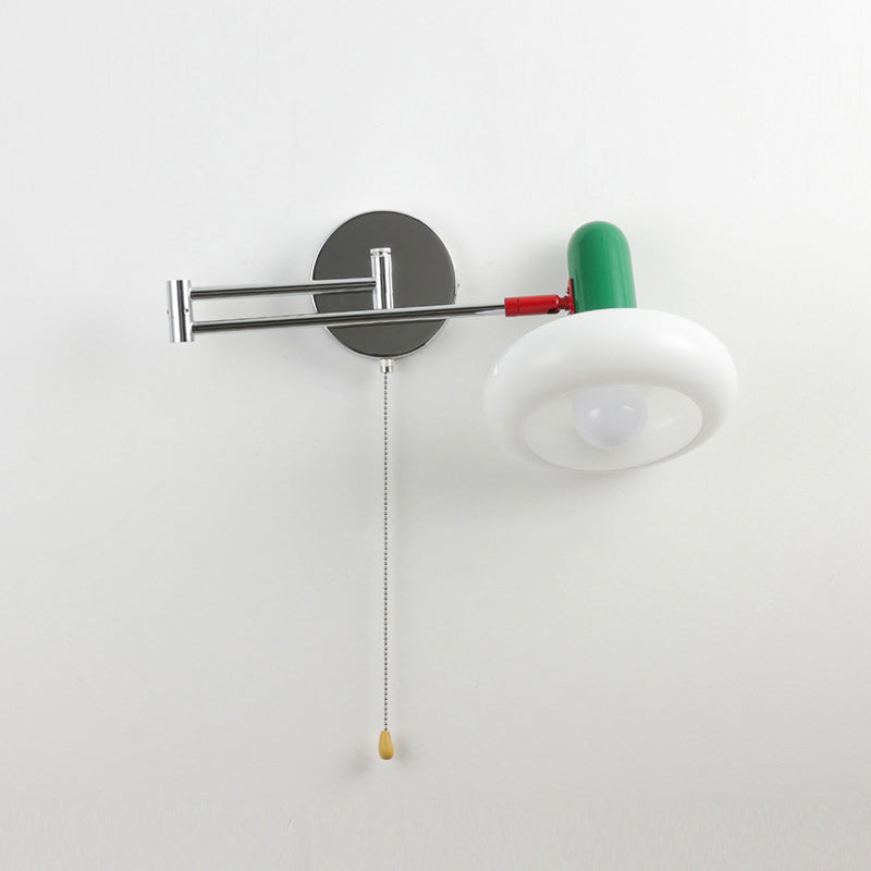 Milanol Capsule Swing-Arm Wall Sconce