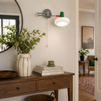 Milanol Capsule Swing-Arm Wall Sconce