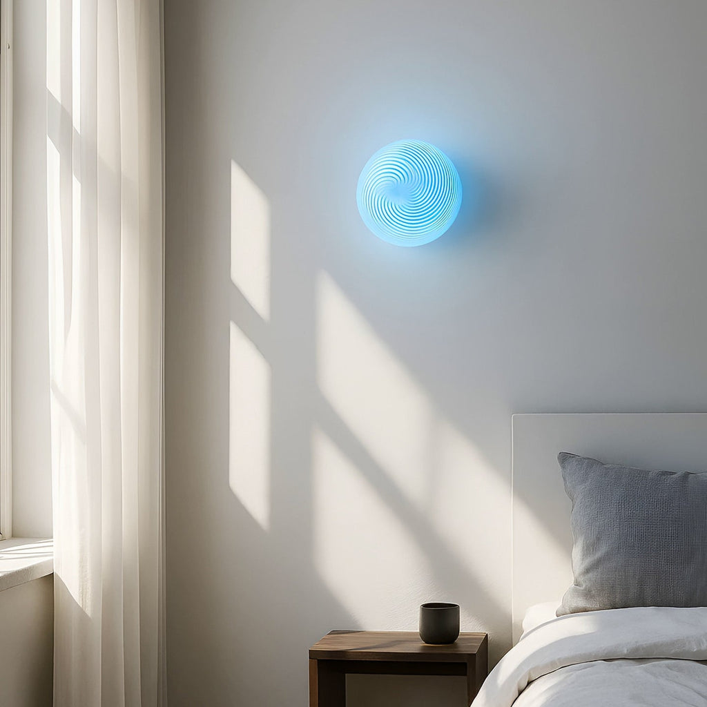 Milo Pastel Glass Orb Wall Sconce