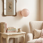 Milo Pastel Glass Orb Wall Sconce