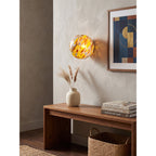 Milo Pastel Glass Orb Wall Sconce