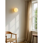 Milo Pastel Glass Orb Wall Sconce