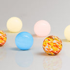 Milo Pastel Glass Orb Wall Sconce